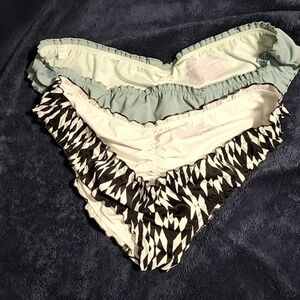 2 Victoria Secret bathing suit bottoms